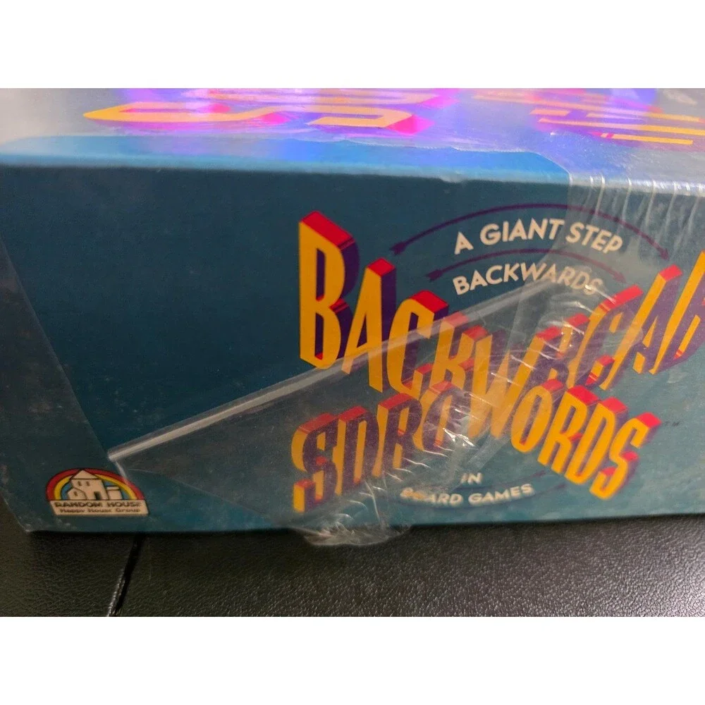 Vintage Backwards Scorewords: A Giant Step Backwards in Board Games (1988)